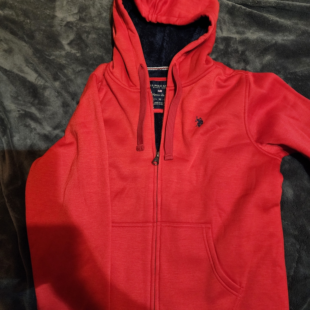 U.S. Polo Assn. Red Hoodie